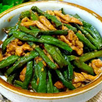 长豆肉丝