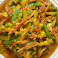 小瓜肉丝
